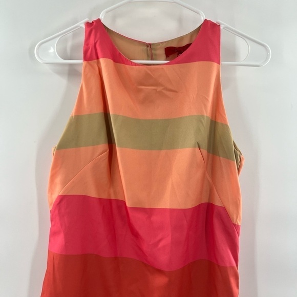 Red Saks Fifth Multicolored Sleeveless Dress Pink size S - Picture 2 of 8